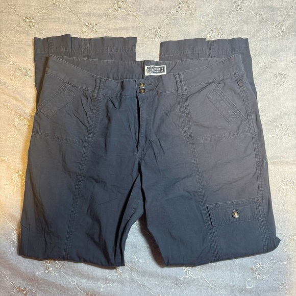 Women’s Route 66 Gray Cargo Pants Size 18W - Picture 1 of 3